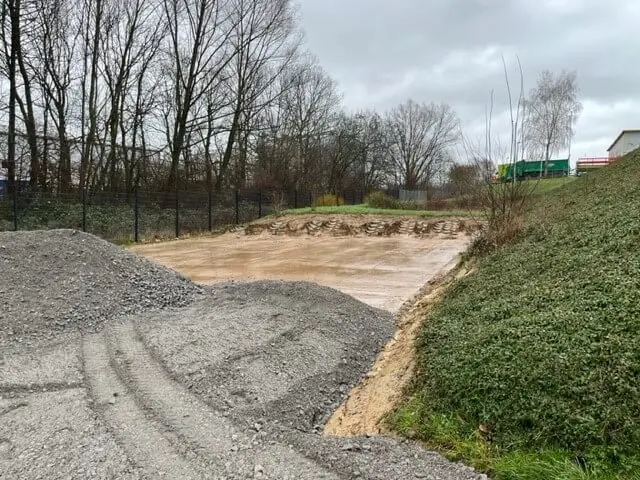 12.01.2023 Baustellzufahrt 2