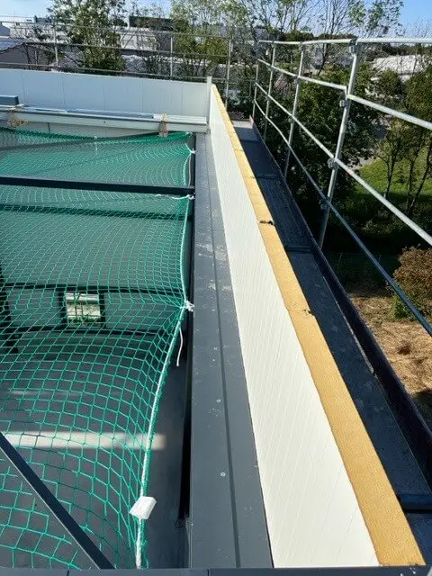 20230706 2 Dach-Trapezblech Verlegung